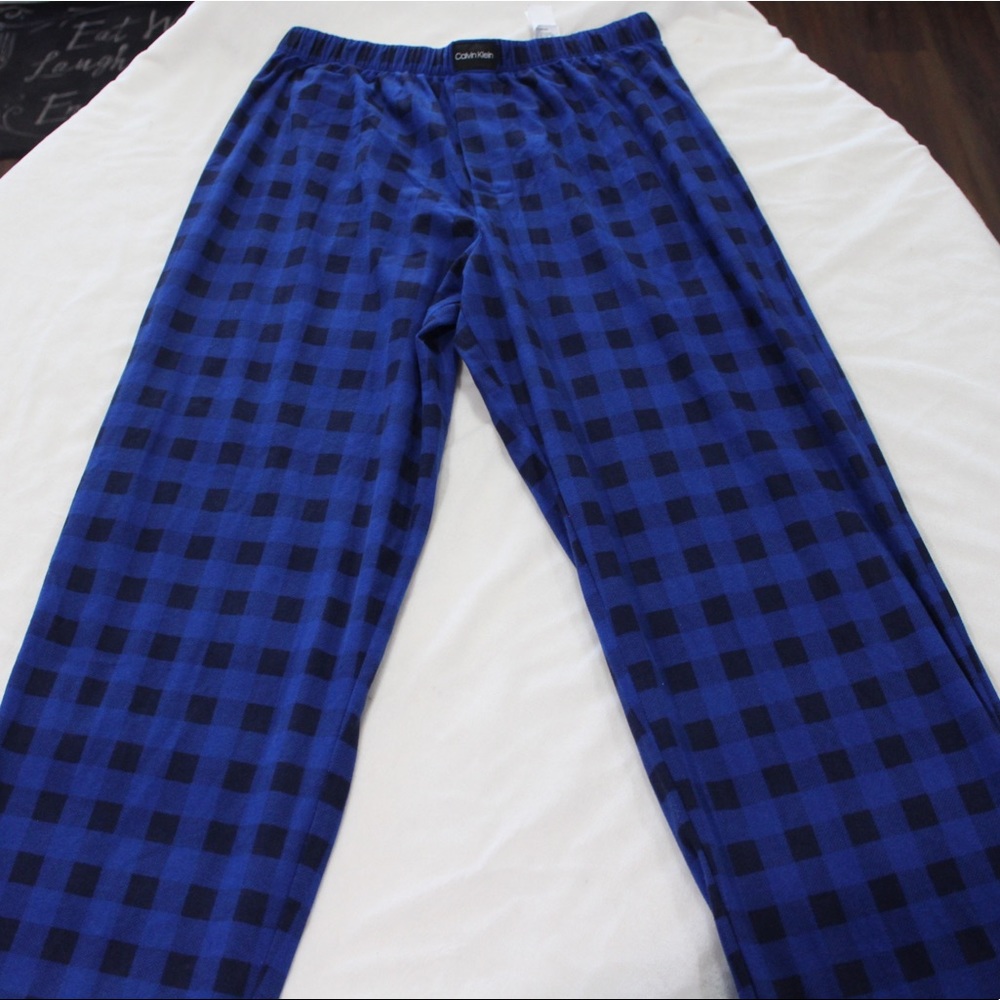 Calvin Klein Checkered Bottom Sleep-ware size M